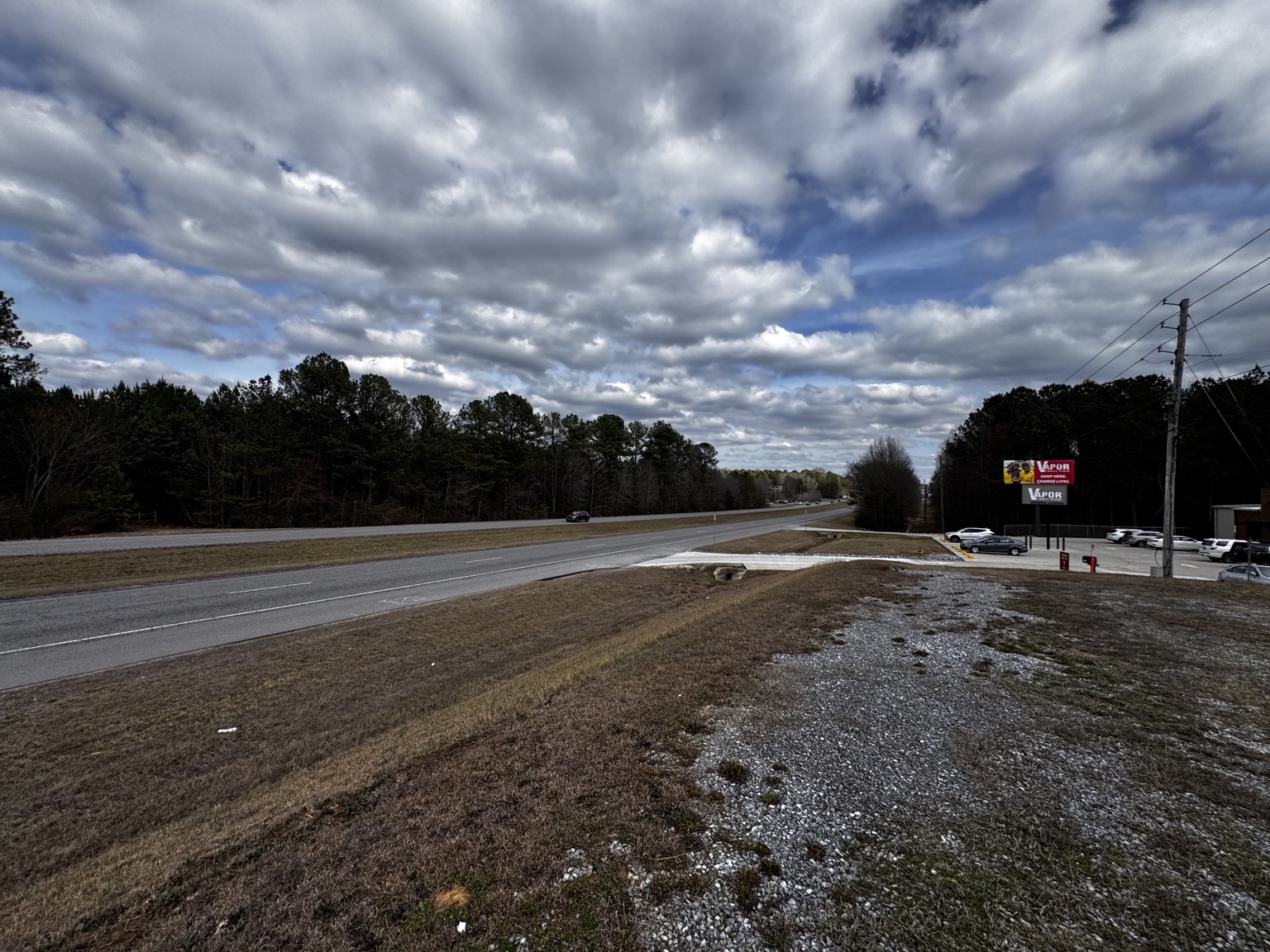 Highway 280 frontage and surrounding commercial corridor.