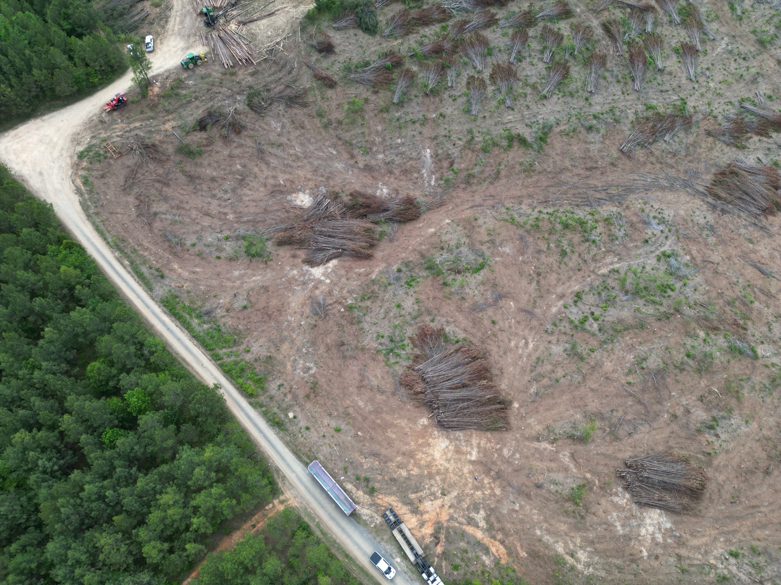 117-lot Westover development aerial view